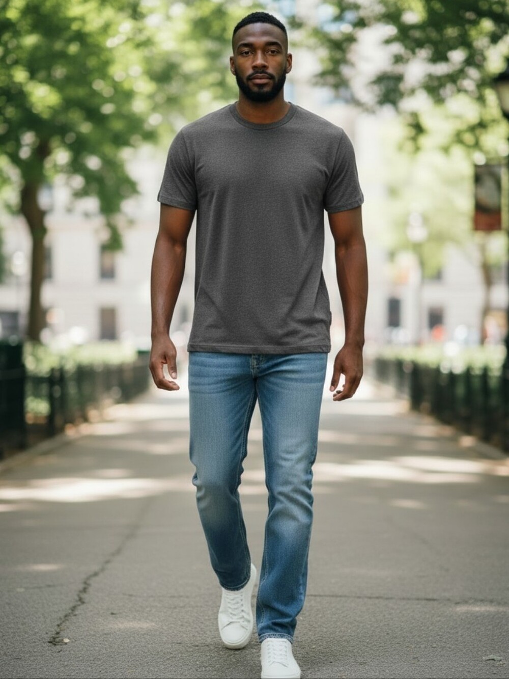 American Apparel 1301 Unisex Heavyweight Cotton Tee Blank Casual T- Shirt